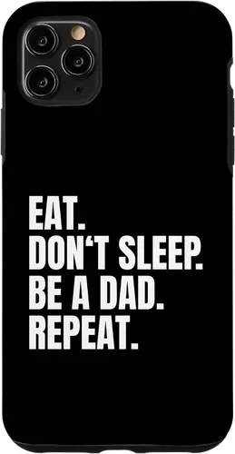 Vista 13 de Eat Don't Sleep Be A Dad Repeat Case for iPhone 17