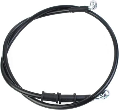 Vista 3 de 400-2400mm AN3 1/8pulgada 28 90 Grados M10 Manguera de Freno Hidráulico para Motocicleta de Acero Inoxidable Trenzada para ATV Moto Motocross Pit