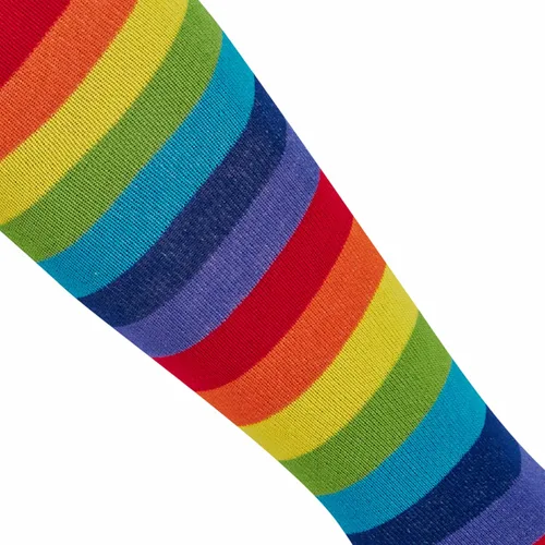 Vista 4 de MySocks Calcetines unisex a rayas altas hasta la rodilla
