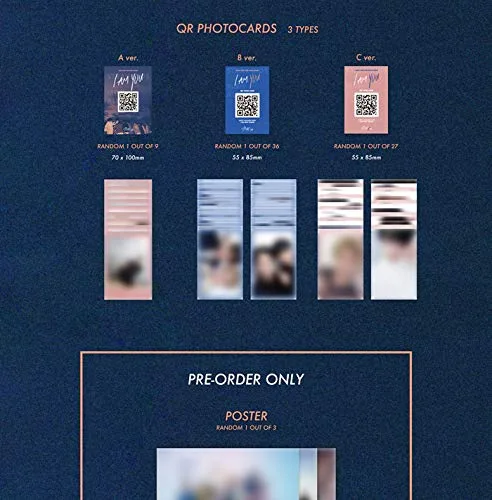 Vista 4 de I AM YOU 3rd Mini Album 2 Ver SET I AM + YOU 2CD+2ea Photo Book+6p QR Photo Card +1p Store Gift Photo Card+FREE TRACKING