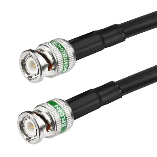 Vista 4 de Superbat Cable SDI 12G de 3 pies 4K UHD Belden 4694R BNC macho a macho Cable de 75 ohmios compatible con video 6G-SDI 12G-SDI 4k/8k para Blackmagic