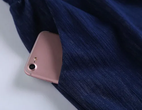 Vista 3 de Pantalones cortos casuales de verano con cintura elástica con cordón para mujer