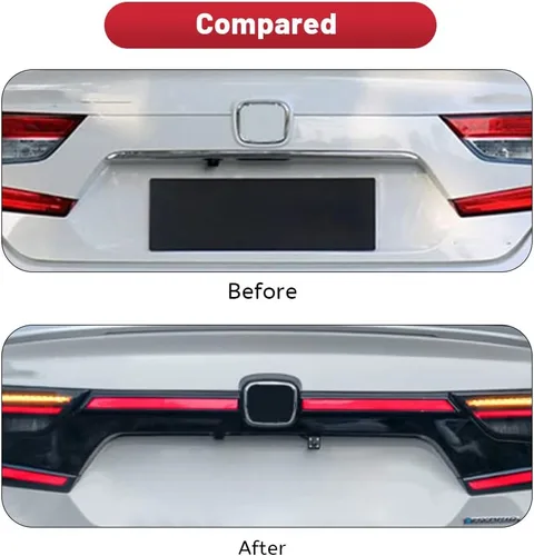 Vista 2 de T T-ABC Nuevas luces compatibles con Honda Accord 2018-2025, LX EX EXL Sport Touring Hybrid Faro delantero delantero de 10ª generación Accesorios