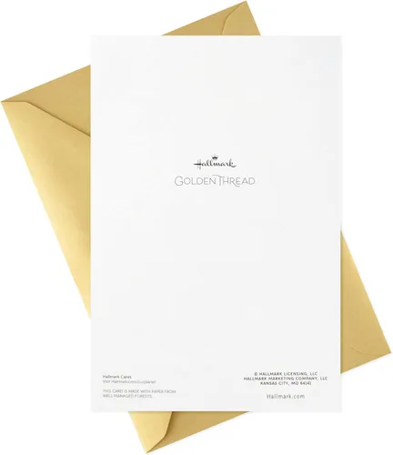 Vista 6 de Tarjeta de cumpleaños Hallmark Golden Thread (Un deseo de cumpleaños)