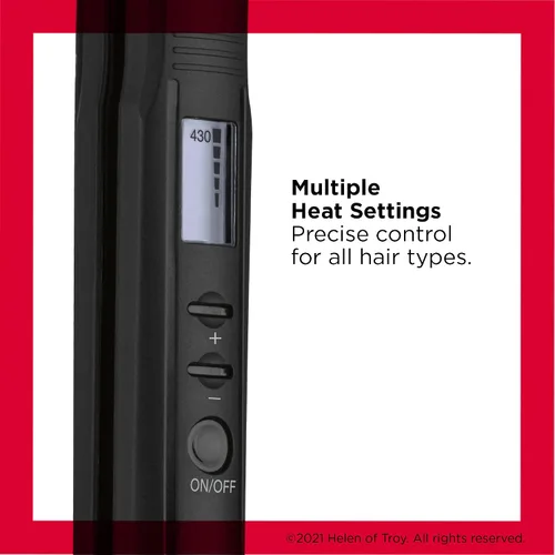Vista 3 de REVLON Perfect Heat - Plancha plana digital de cerámica, 1 pulgada