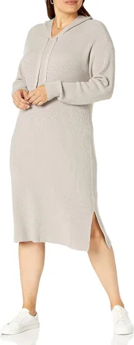 Vista 4 de The Drop Vestido midi con capucha Claudia Cuddle para mujer