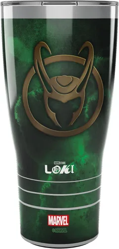 Vista 11 de Tervis Traveler Traveler - Vaso aislado de triple pared con aislamiento de tres paredes Loki Green Crest mantiene las bebidas frías y calientes, 20