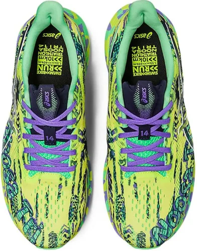 Vista 6 de ASICS Zapatillas de correr Noosa TRI 14 para mujer, negro, plateado