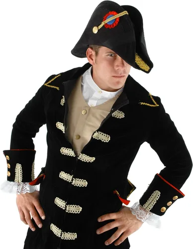 Vista 2 de elope Sombrero de disfraz de Napoleón de Bicorn General para adultos