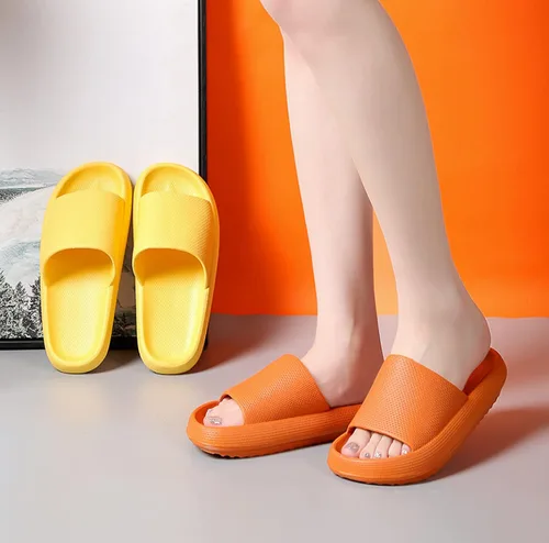 Vista 7 de WALLDOR Zapatillas de masaje de pies, para hombres y mujeres, sandalias de ducha para masaje, zapatillas de baño de fondo grueso, sandalias de EVA