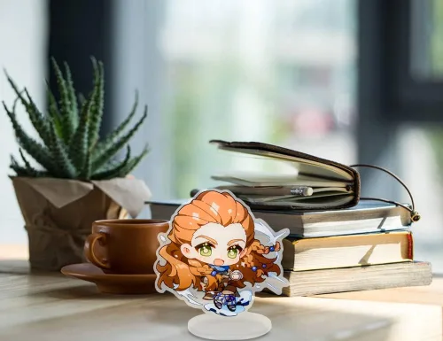 Vista 3 de FUNKY STORE Genshin Impact - Llavero acrílico de manga para videojuegos