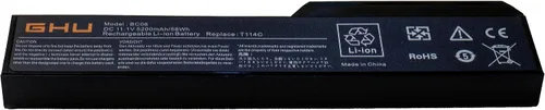Vista 7 de GHU Batería de repuesto de 58 WH para Dell Vostro 1320 1310 1510 1520 2510 PP36s PP36l Series, se adapta a P/n K738h T112c T114c T116c U661h N958