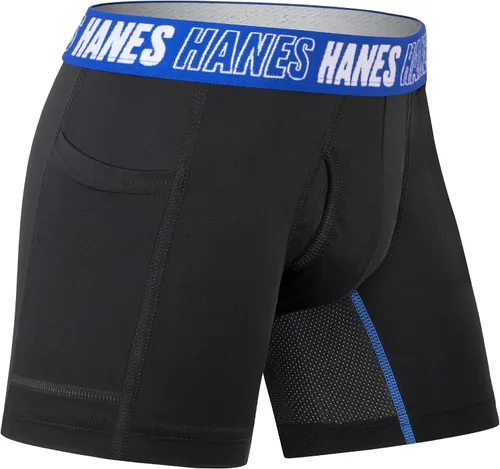 Vista 3 de Hanes Boys' Moves Underwear, Anti-chafe Boxer Briefs for Boys, 6-pack