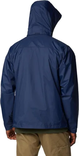 Vista 2 de Columbia Chaqueta impermeable Glennaker Lake II para hombre Azul marino colegial