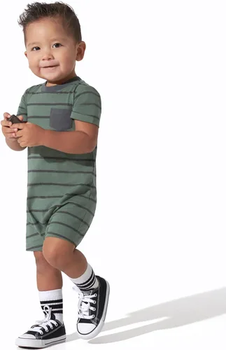 Vista 2 de Onesies Brand Paquete de 3 mamelucos para bebés y niños