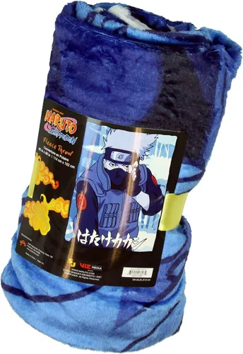 Vista 2 de Seven Times Six Naruto Shippuden Kakashi Hatake - Manta de forro polar súper afelpado