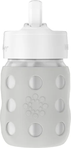 Vista 18 de Lifefactory Biberón de cuello ancho aislado al vacío de acero inoxidable de 8 onzas con pezón etapa 2 (3-6 meses) melón (LS2211WCA4)