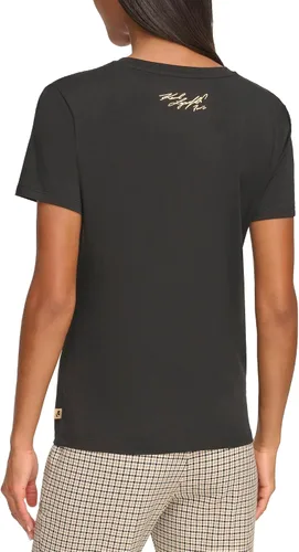 Vista 3 de Karl Lagerfeld Paris Camiseta con logo para mujer