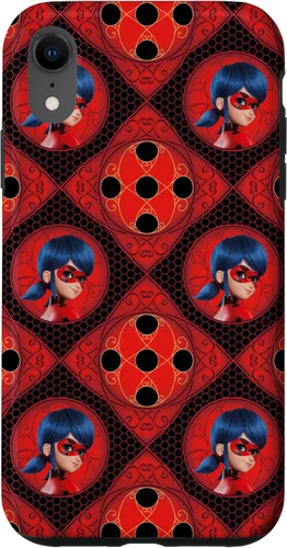 Vista 25 de Miraculous Ladybug and Cat Noir The Movie LB Pattern Case para iPhone 17