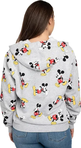 Vista 4 de Disney Sudadera con capucha para mujer con estampado de Mickey Mouse