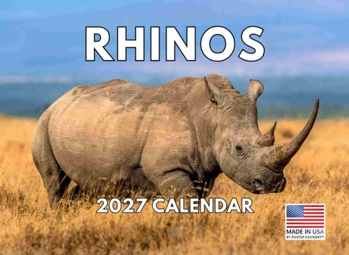 Vista 31 de Calendario mensual de pared de alpaca 2025 Fabricado en Estados Unidos