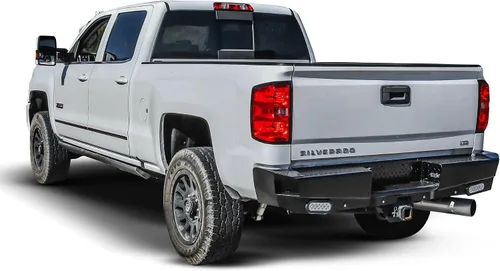 Vista 2 de Westin 58-341155 HDX Bandit parachoques trasero para Silverado Sierra 2500 3500 2015-2019