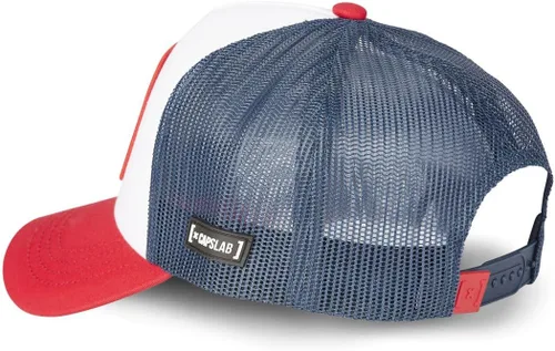 Vista 4 de X CAPSLAB Trucker Hat Breathable Mesh Embroided Patch Trucker Cap Adjustable Snapback