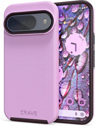 Vista 47 de Crave Funda para Pixel 5, Funda de la Serie de Protección Dual Guard para Google Pixel 5 - Aqua
