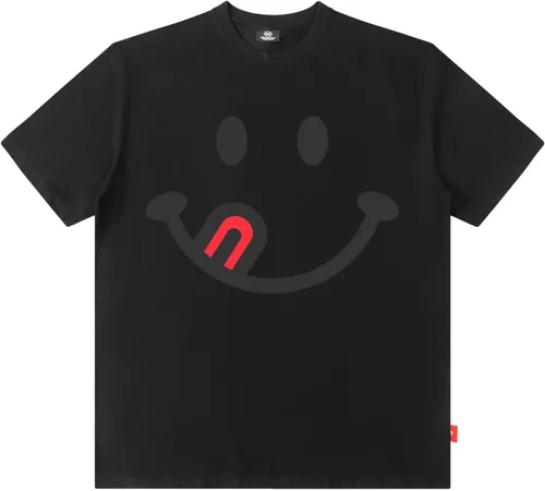 Vista 4 de Niepce Inc Camiseta de manga corta para hombre con estampado de algodón Streetwear