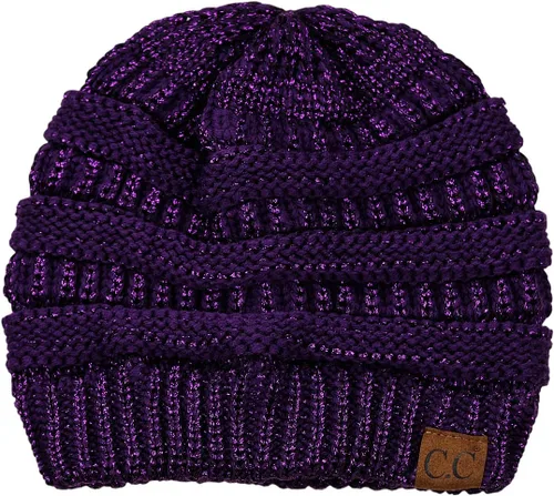 Vista 242 de C.C Trendy Warm Chunky Soft Stretch Cable Knit Beanie