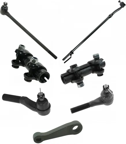 Vista 141 de TRQ Kit de dirección delantera con barra de acoplamiento de fuelle de piñón y cremallera compatible con Toyota Echo 2000-2005