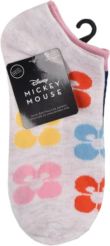 Vista 3 de Disney Calcetines invisibles para mujer, paquete de 10, retro, 9-11, Retro