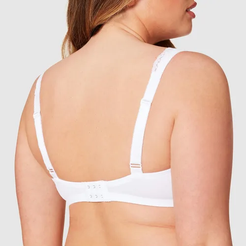 Vista 3 de Triumph Sujetador acolchado de encaje Amourette Charm para mujer, Blanco