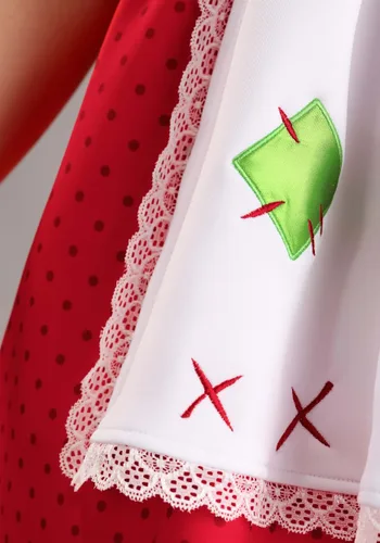 Vista 7 de Disfraz de Strawberry Shortcake para Adultas con Estilo Multicolor