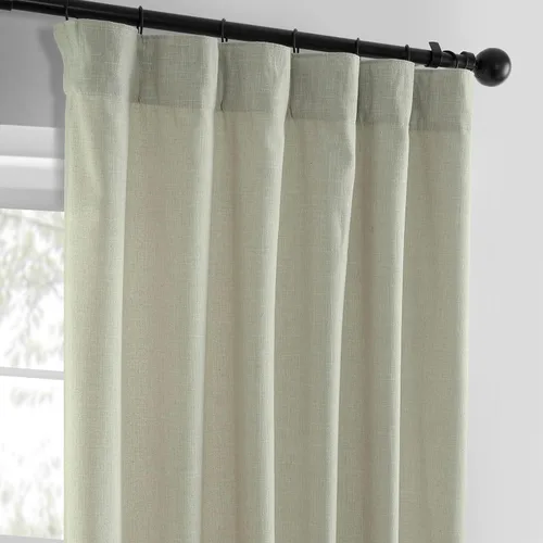 Vista 4 de HPD Half Price Drapes - Cortinas básicas de lino sintético de 84 pulgadas de largo, par de 2 paneles - 50 pulgadas de ancho x 84 pulgadas de largo