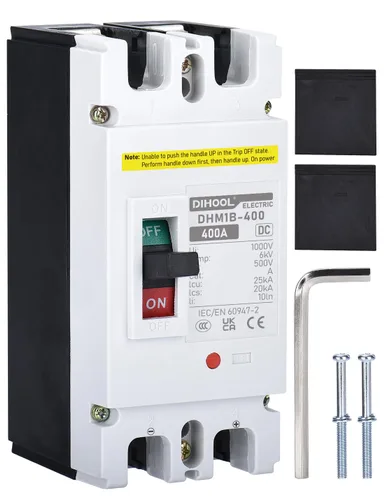 Vista 11 de DIHOOL Interruptor Principal de 100 Amperios CC, Interruptor de Desconexión de Batería de 500V, Interruptor Maestro para Motor de Arrastre de Barco