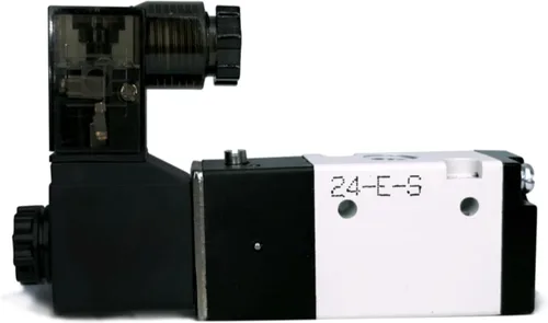 Vista 4 de Válvula electromagnética 3/2 vías 1/8 "PT neumático normalmente cerrado AirTAC 3V110-06 AC110V Aire sola bobina piloto eléctrico 2 posición 3 vías