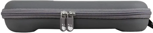 Vista 5 de Hermitshell - Funda rígida de EVA para Nintendo Switch Lite Gaming con 12 cartuchos de juego Gris