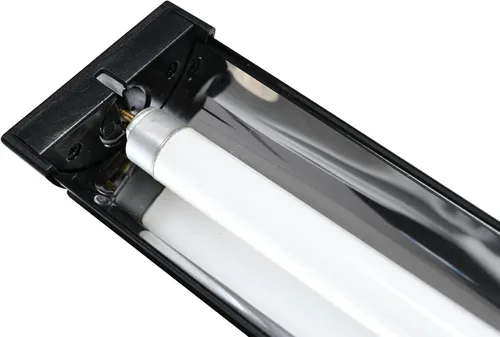 Vista 5 de Luz de reptil UVB, nueva versión T5 HO UVB10.0 Kit combinado de iluminación, UVA UV de alto rendimiento, lámpara UVB compacta para reptiles