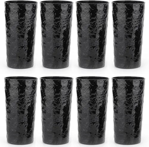 Vista 11 de KX-WARE Vasos de plástico de acrílico de 18 onzas, juego de 6 unidades, color azul