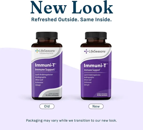 Vista 7 de LifeSeasons Immuni-T - Suplemento de apoyo inmunológico - refuerzo del sistema inmunológico - Alivio natural del resfriado y la gripe - saúco
