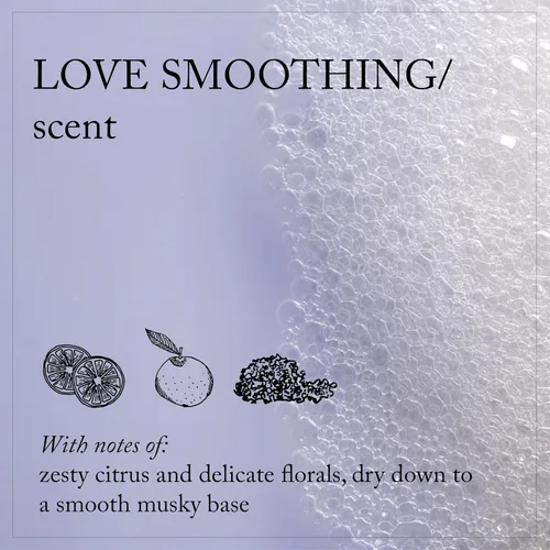 Vista 4 de Davines LOVE/Champú suavizante, limpiador suave antiencrespamiento para cabello encrespado, grueso o rebelde, promueve el alisado y el brillo