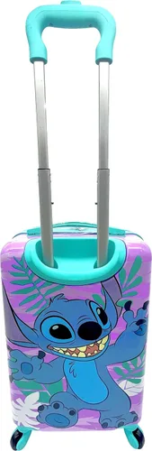 Vista 8 de Fast Forward Maleta de mano ligera con licencia para niños, de lado duro, de 20 pulgadas, Multi colorido, Puntada