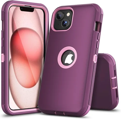 Vista 9 de COOYA Funda para iPhone Air de Protección Completa del Cuerpo contra Caídas, Funda Resistente a Prueba de Golpes de 3 Capas, Híbrida de Servicio