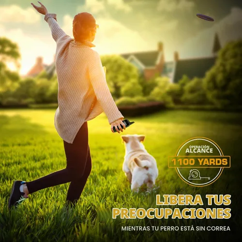 Vista 5 de INVIROX Collar de entrenamiento para perros edición 2026 con mando a Negro
