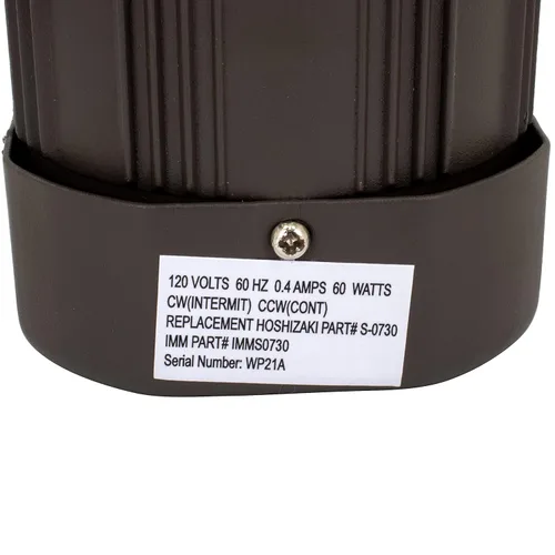 Vista 8 de IMM Reemplazo del motor de máquina de hielo para motores Hoshizaki S-0730 de máquinas de hielo Incluye placa de montaje, cable de 14 pulgadas