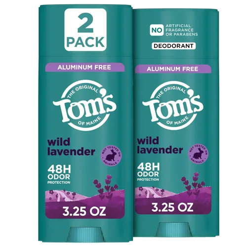 Vista 17 de Tom's of Maine Clean Coast Desodorante Natural Sin Aluminio Para Mujeres y Hombres Se Aplica Transparente Protección Contra Olor y Humedad