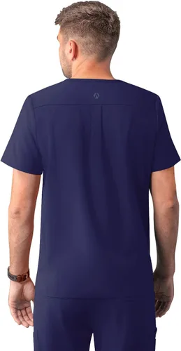 Vista 2 de Adar Addition Scrubs - Camiseta médica clásica con cuello en V