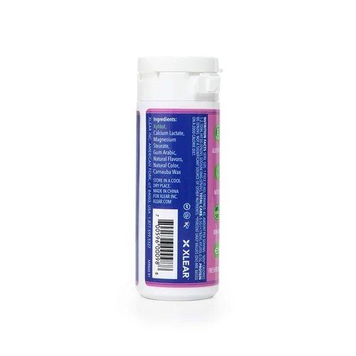 Vista 2 de Spry Xylitol Berry Blast Mints Caramelos sin azúcar - promueve la salud oral, aumenta la producción de saliva, detiene el mal aliento, sin OGM, sin