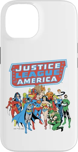 Vista 4 de Funda para iPhone 16 DC Comics Justice League Of America Group Shot